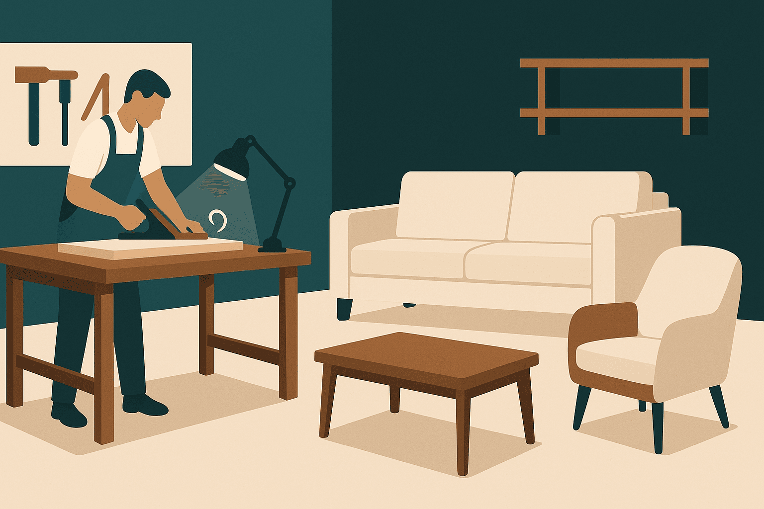 El reto de la producción eficiente en una mueblería